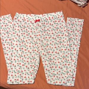 FOR LOVE AND LEMONS ROSE PRINT PJ SET SIZE SMALL NWOT